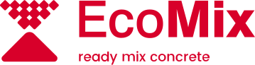 logo of eco mix concrete supplier company